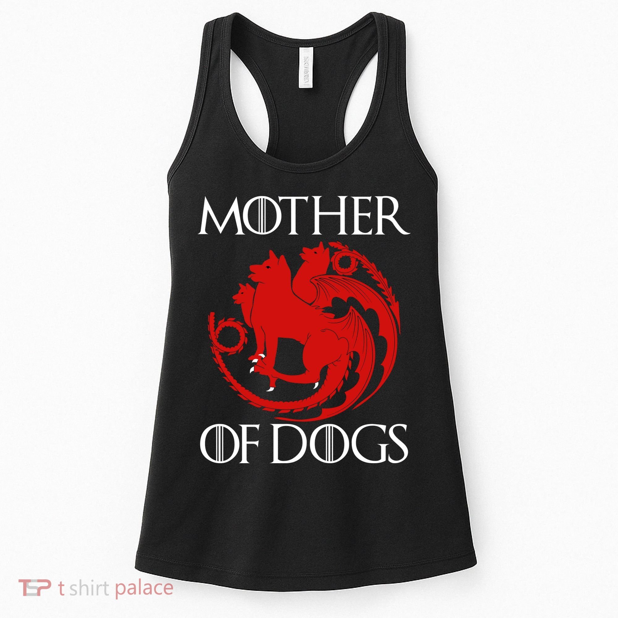 Mother Of Dogs Emblem Women's Tank Top