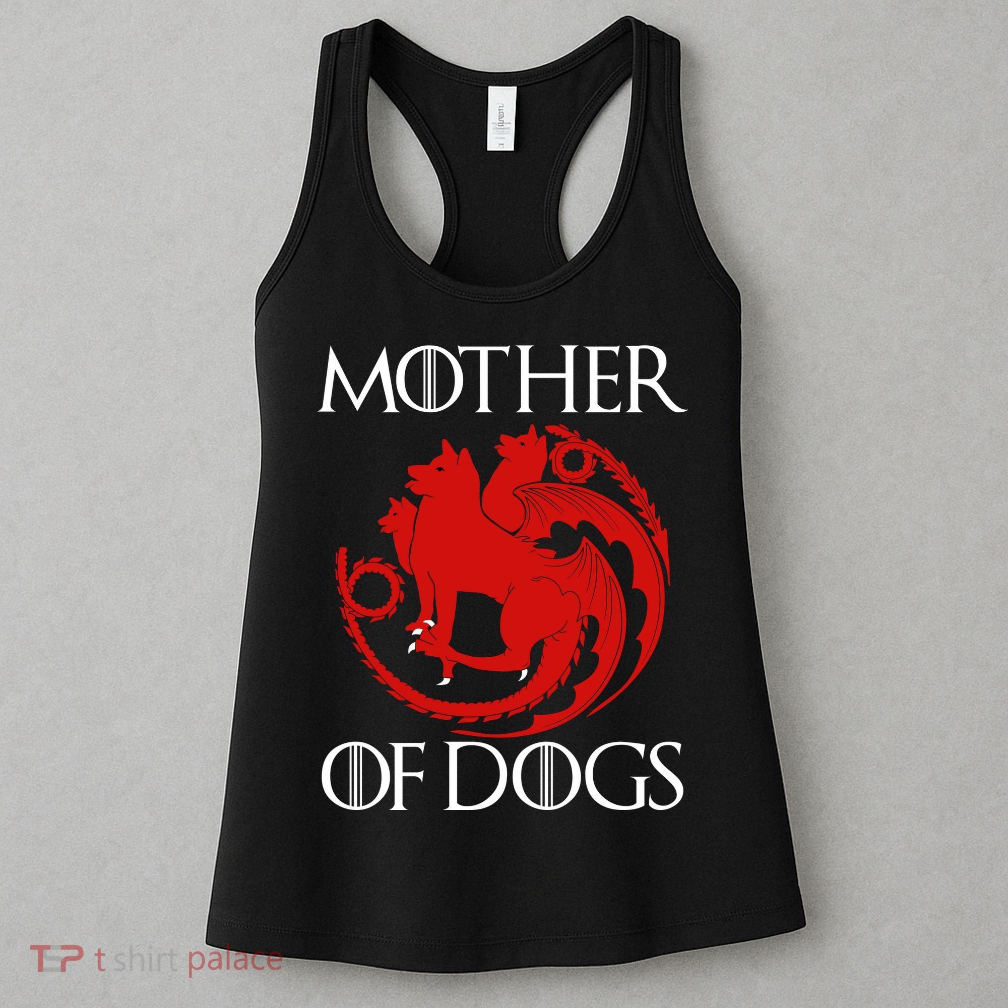 Mother Of Dogs Emblem Women's Tank Top