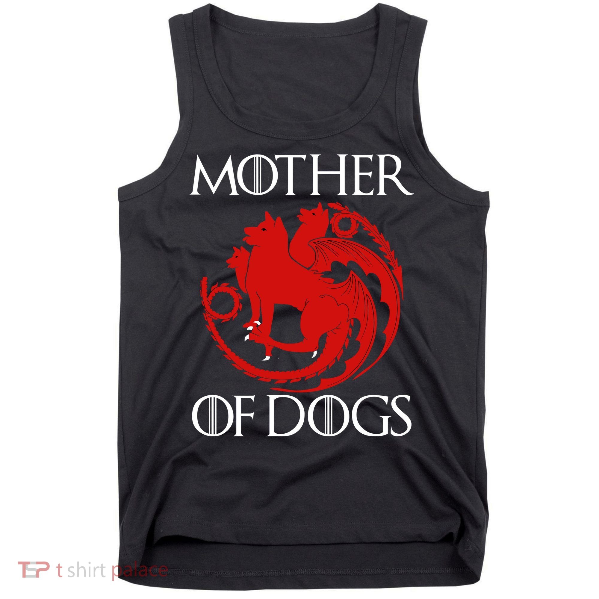 Mother Of Dogs Emblem Tank Top