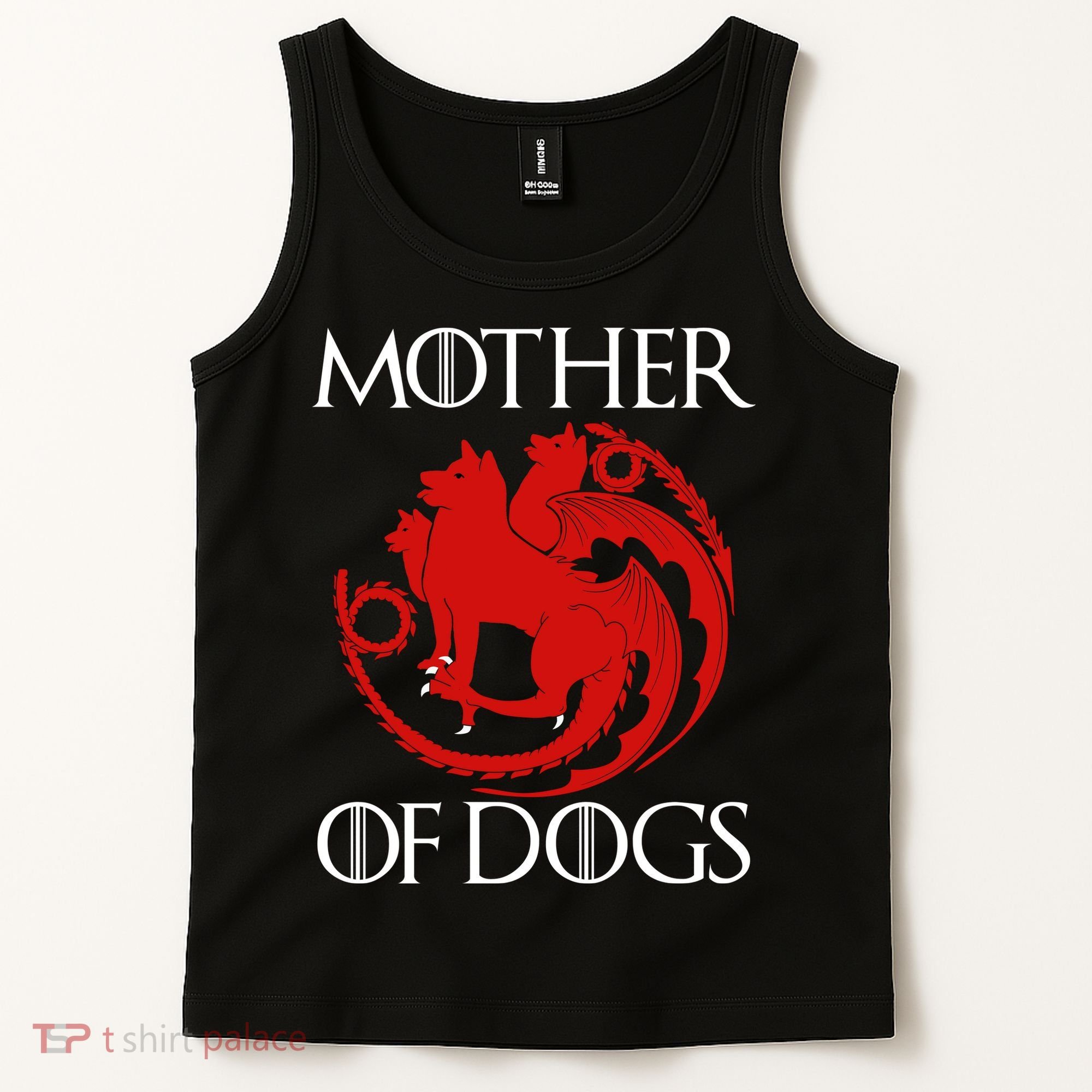 Mother Of Dogs Emblem Tank Top
