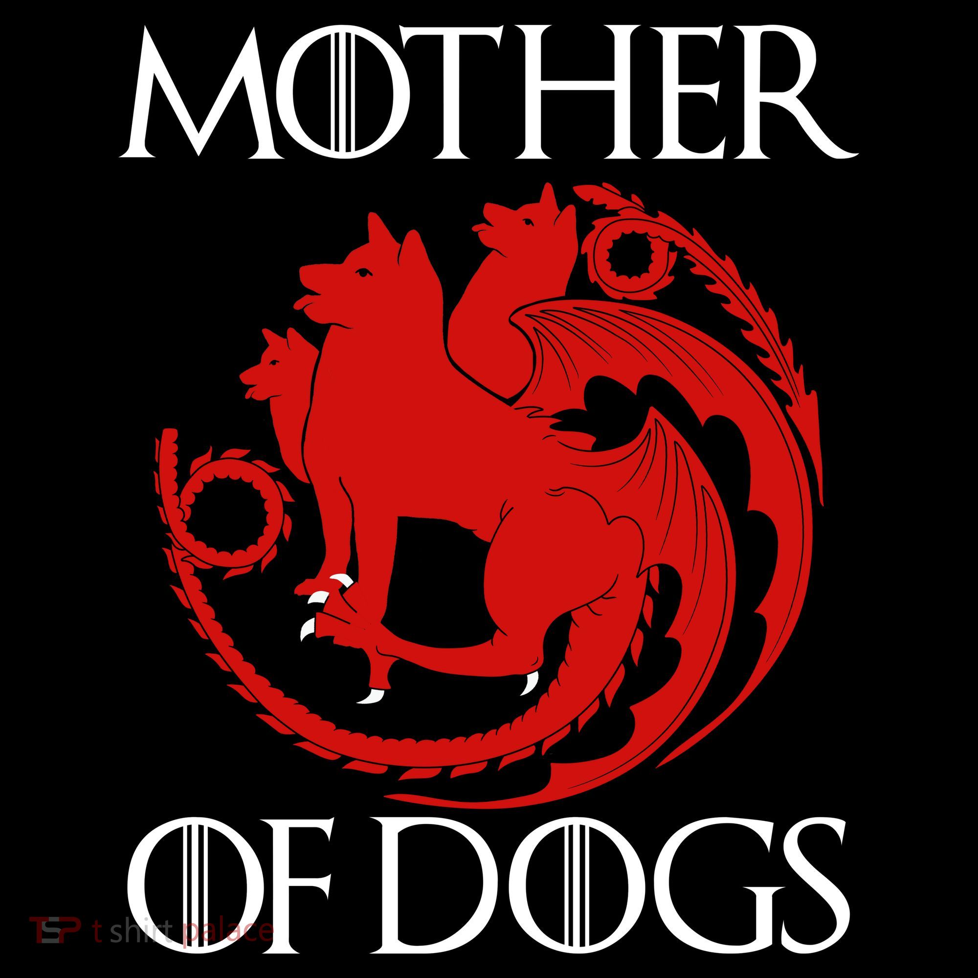 Mother Of Dogs Emblem Visor