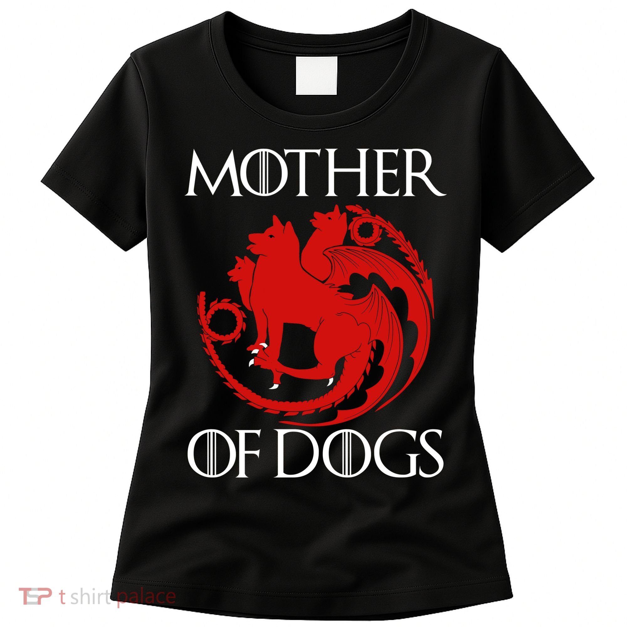 Mother Of Dogs Emblem Women's T-Shirt