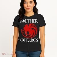 Mother Of Dogs Emblem Women's T-Shirt thumb 4