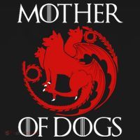 Mother Of Dogs Emblem Women's T-Shirt thumb 6