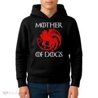 Mother Of Dogs Emblem Kids Hoodie thumb 4