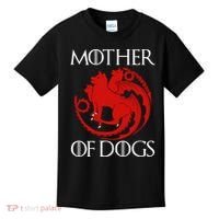 Mother Of Dogs Emblem Kids T-Shirt thumb 0