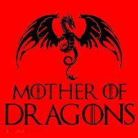 Mother of Dragons Santa Hat thumb 1