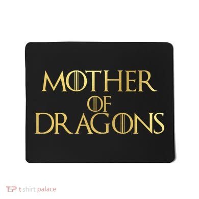 Mother of Dragons Gold Limited Edition Mousepad