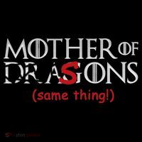 Mother Of Dragons Sons Same Thing Ornament thumb 1