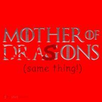 Mother Of Dragons Sons Same Thing Santa Hat thumb 1