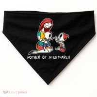 Mother Of Nightmares Christmas USA-Made Doggie Bandana thumb 0