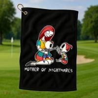 Mother Of Nightmares Christmas Golf Towel thumb 1