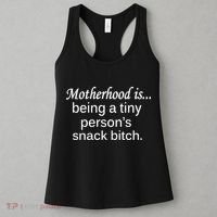 Motherhood Is Being A Tiny Person's Snack Women's Tank Top thumb 3