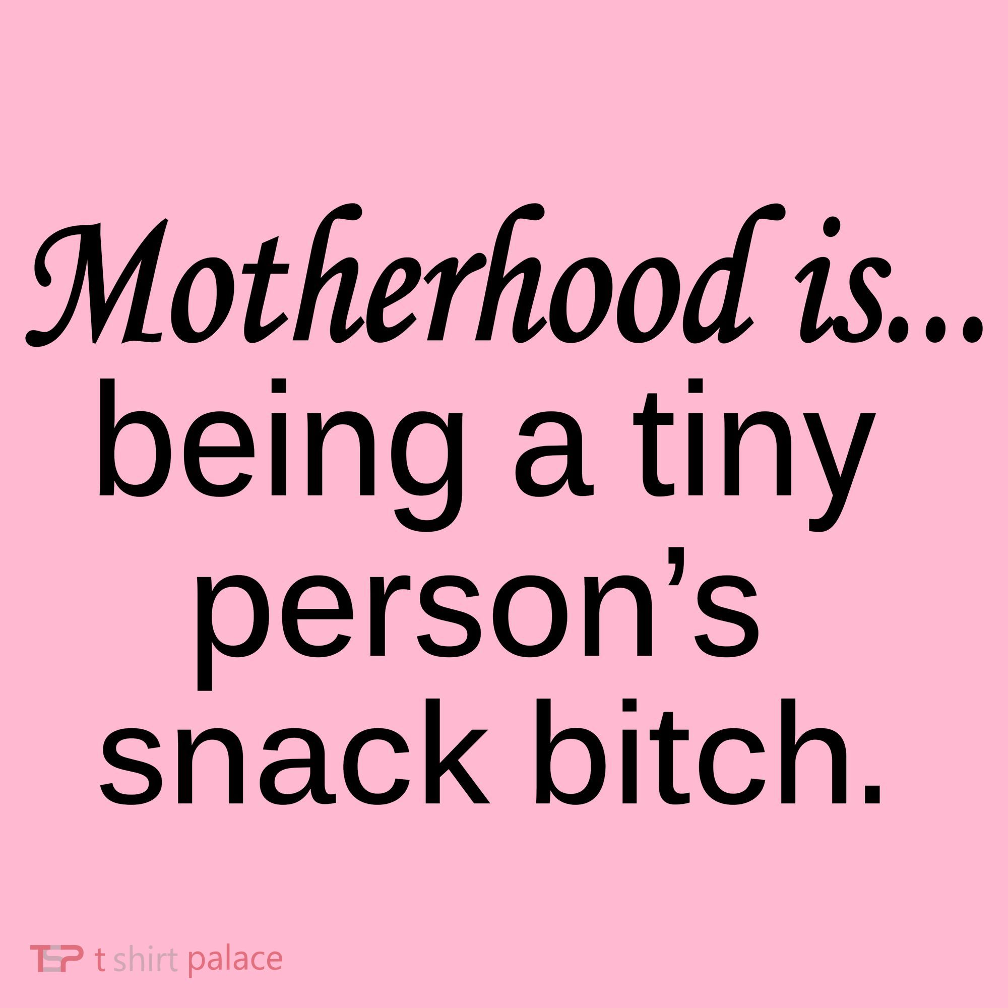 Motherhood Is Being A Tiny Person's Snack Long Sleeve Shirt