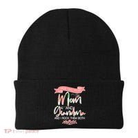 Mother's Day I Have Two Title Mom And Grandma Beanie thumb 0