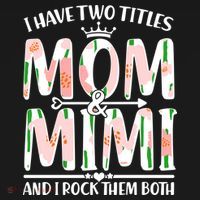 Mother's Day I Have Two Titles Mom and Mimi Women's Hoodie thumb 2