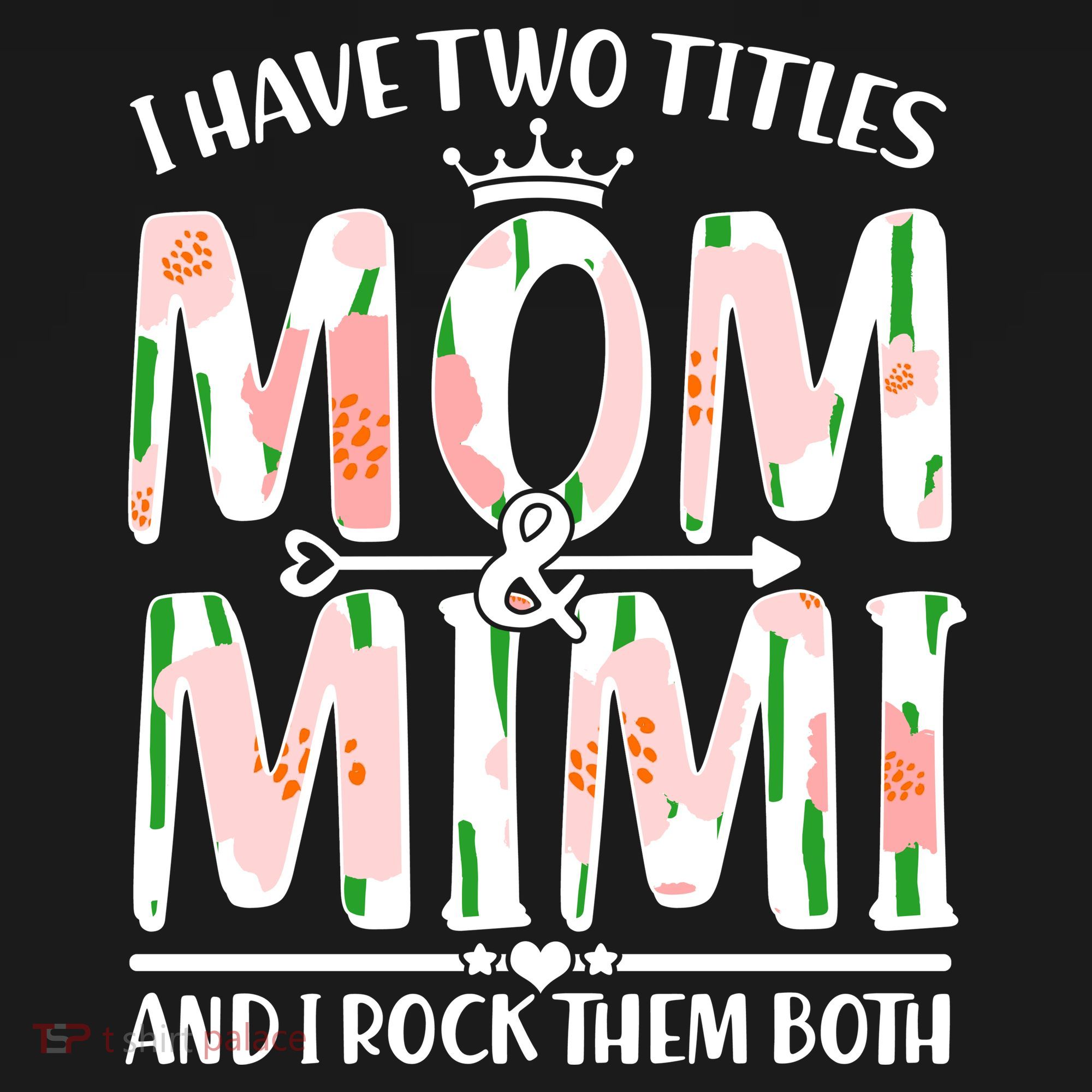 Mother's Day I Have Two Titles Mom and Mimi Women's Hoodie