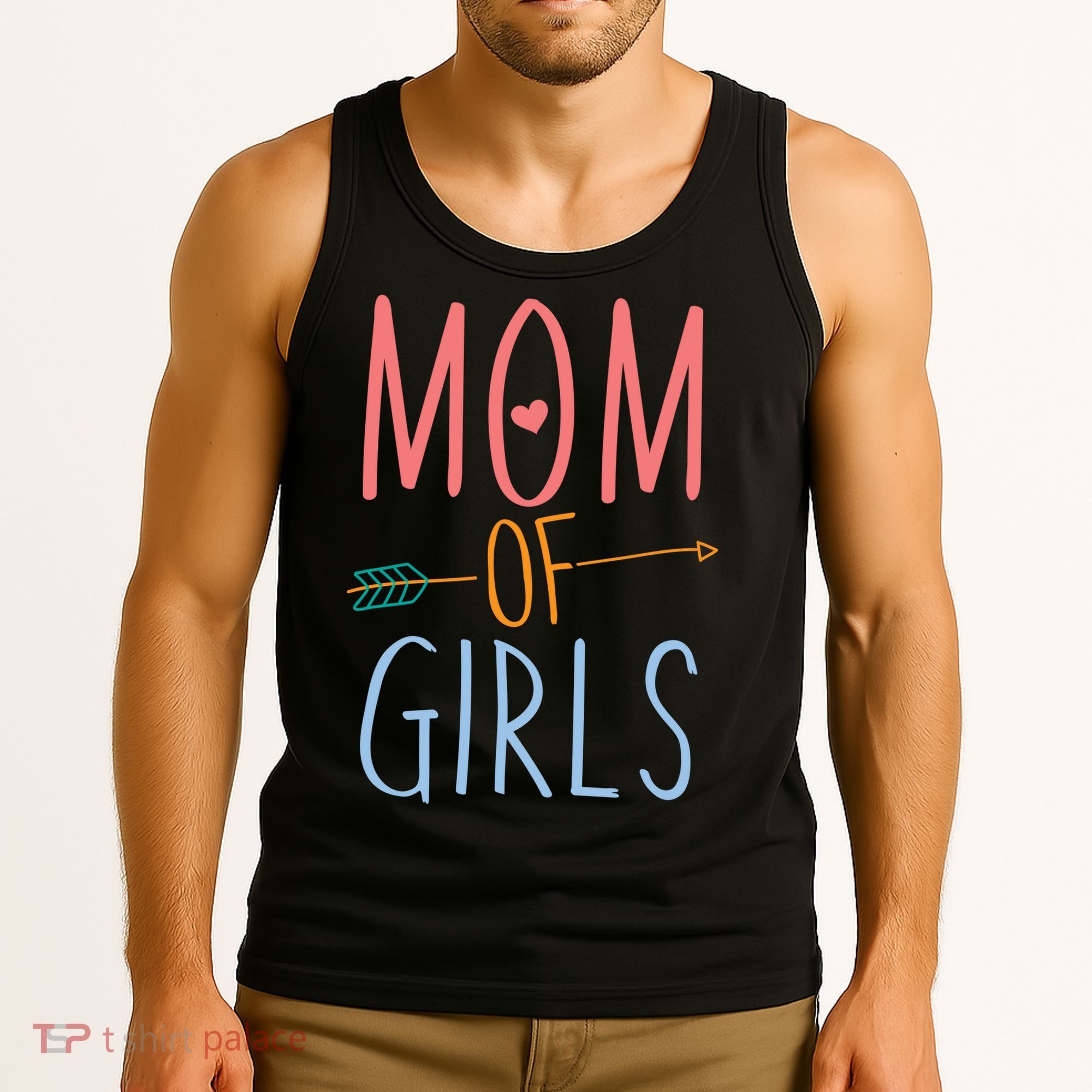 Mother's Day Mom of Girls  Tank Top