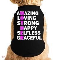 Mother's Day Quote Amazing Loving Strong Happy Doggie Tank thumb 0