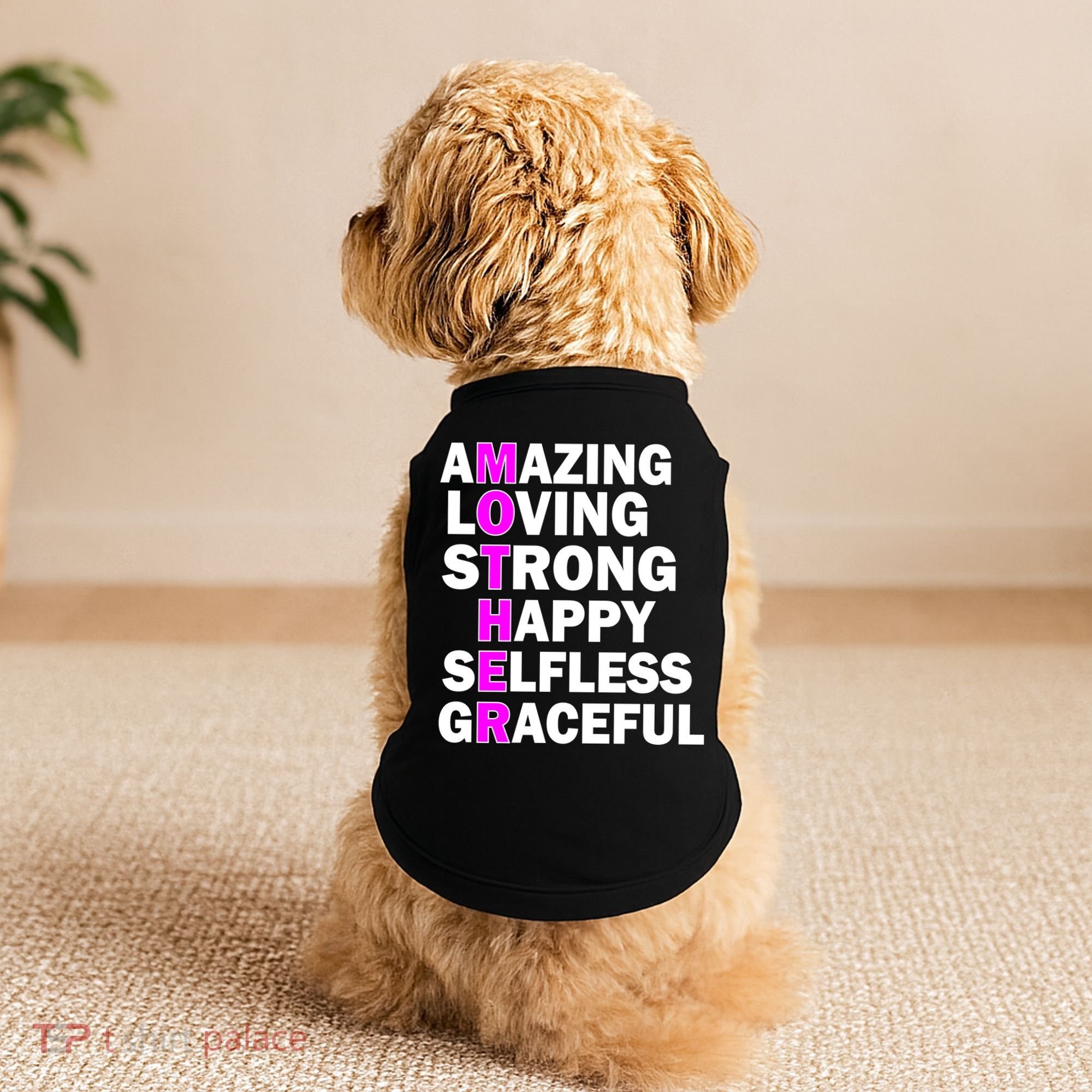 Mother's Day Quote Amazing Loving Strong Happy Doggie Tank