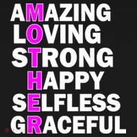 Mother's Day Quote Amazing Loving Strong Happy Women's Hoodie thumb 2
