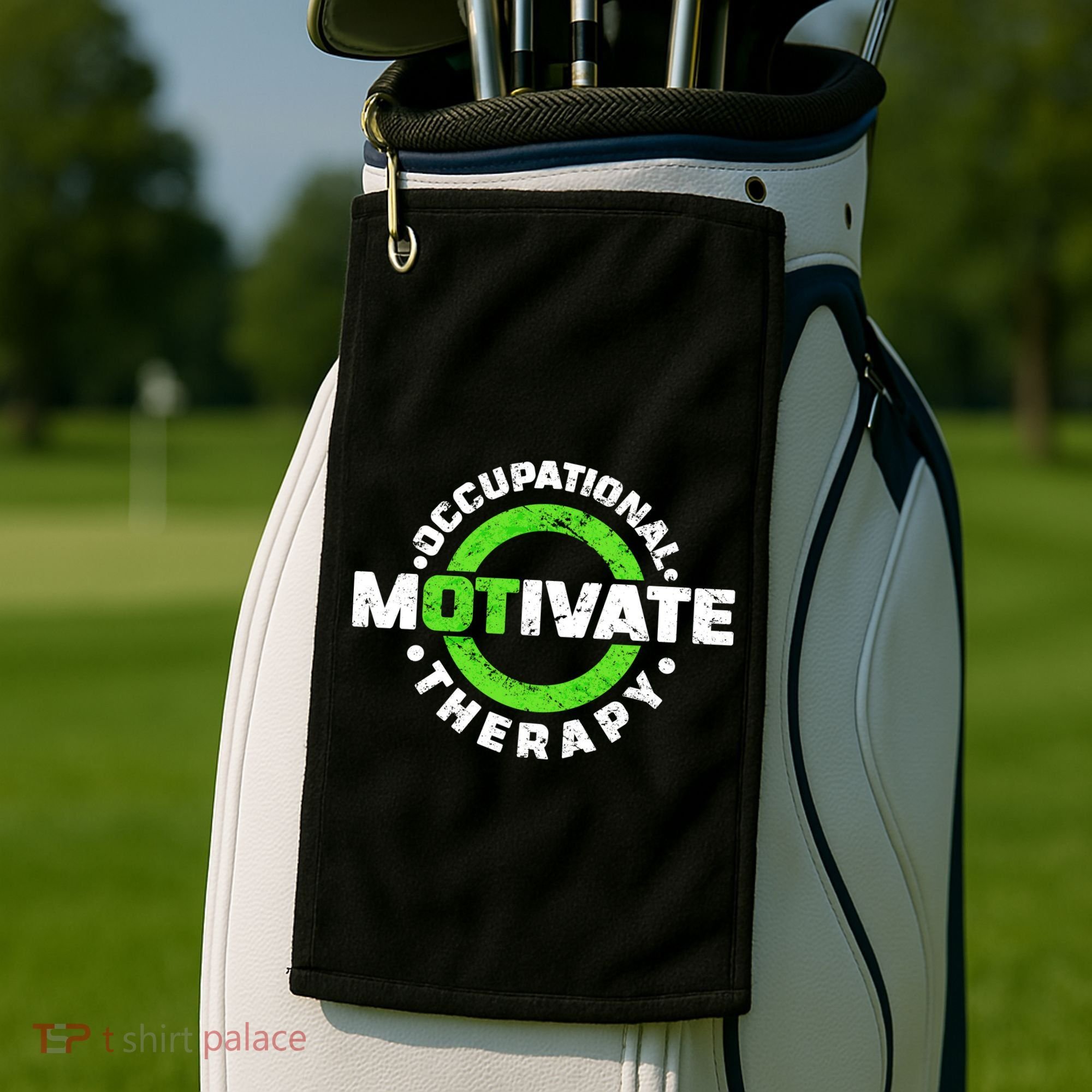 Motivate Occupational Therapy Golf Towel