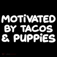 Motivated By Tacos & Puppies Kids T-Shirt thumb 4