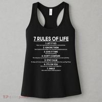 Motivational 7 Rules Of Life  Women's Tank Top thumb 3