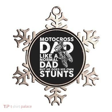 Motocross Dad Like A Normal Dad But He Does His Owns Stuns Ornament