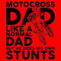 Motocross Dad Like A Normal Dad But He Does His Owns Stuns Santa Hat thumb 1