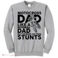Motocross Dad Like A Normal Dad But He Does His Owns Stuns Sweatshirt thumb 0