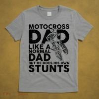 Motocross Dad Like A Normal Dad But He Does His Owns Stuns T-Shirt thumb 5