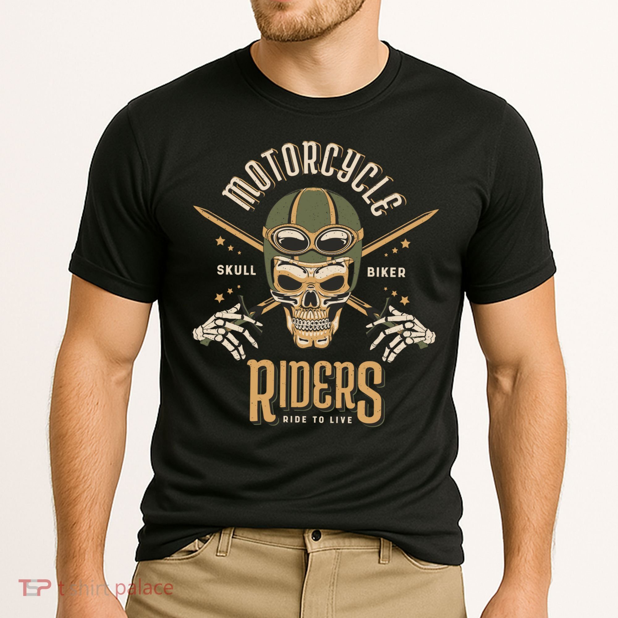 Motorcycle Riders Cooling Performance Crew T-Shirt