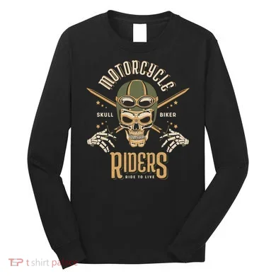 Motorcycle Riders Long Sleeve Shirt