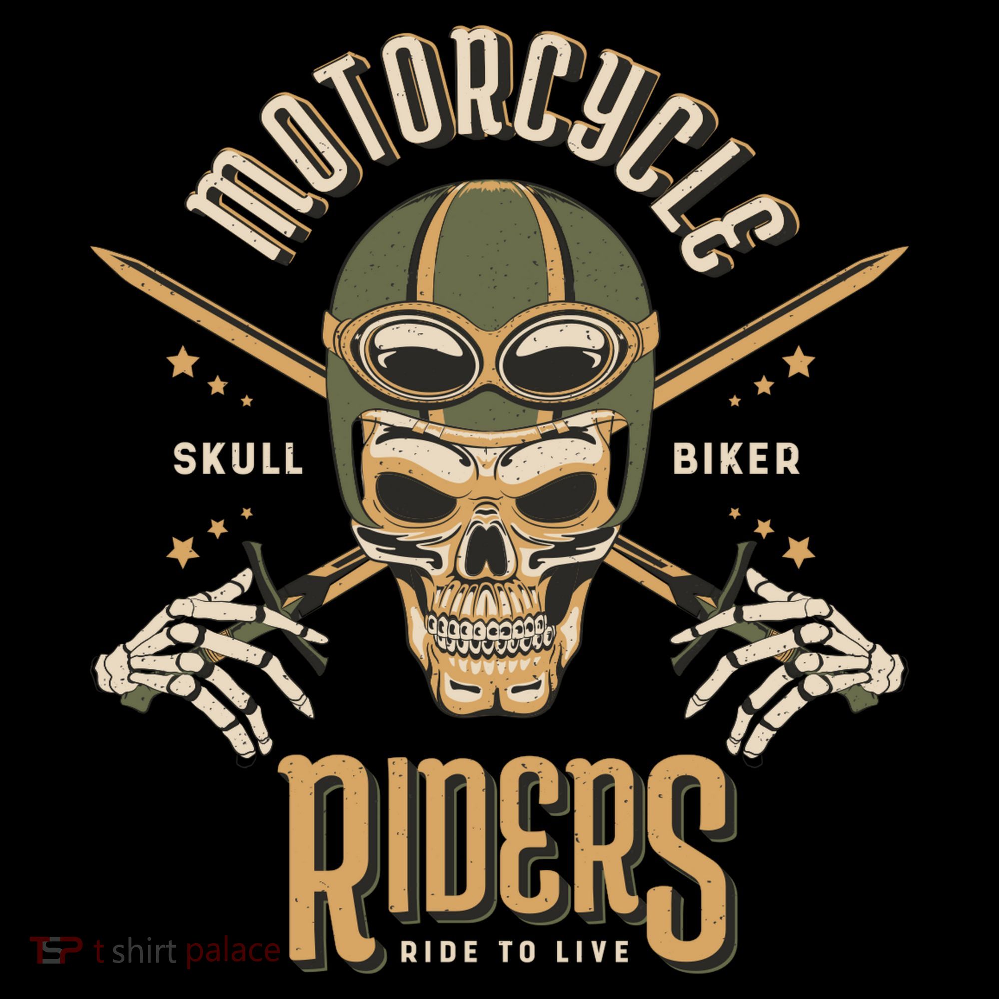 Motorcycle Riders Button