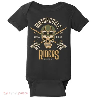 Motorcycle Riders Baby Bodysuit