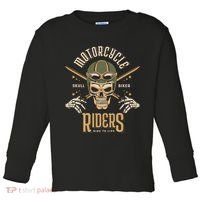 Motorcycle Riders Toddler Long Sleeve Shirt thumb 0