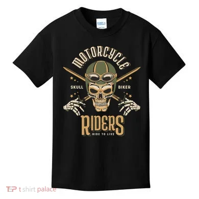 Motorcycle Riders Kids T-Shirt