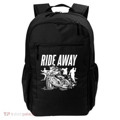 Motorcycle Zombies Ride Away Backpack