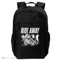 Motorcycle Zombies Ride Away Backpack thumb 0