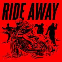 Motorcycle Zombies Ride Away Santa Hat thumb 1