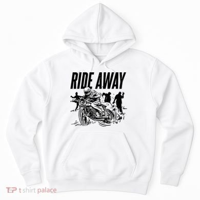 Motorcycle Zombies Ride Away Hoodie