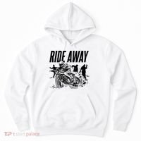 Motorcycle Zombies Ride Away Hoodie thumb 0