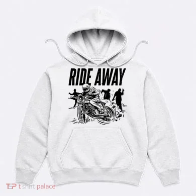 Motorcycle Zombies Ride Away Hoodie