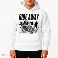 Motorcycle Zombies Ride Away Hoodie thumb 2