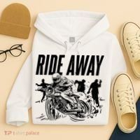 Motorcycle Zombies Ride Away Hoodie thumb 4