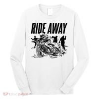 Motorcycle Zombies Ride Away Long Sleeve Shirt thumb 0