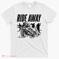 Motorcycle Zombies Ride Away T-Shirt thumb 0