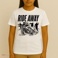 Motorcycle Zombies Ride Away T-Shirt thumb 4