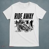 Motorcycle Zombies Ride Away T-Shirt thumb 5